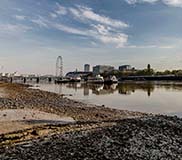 Under Lambeth Bridge